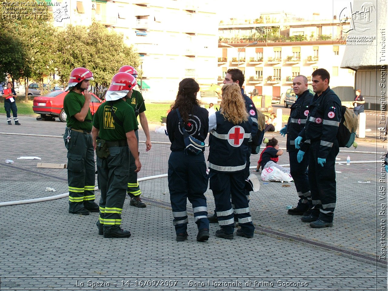 La Spezia - 14-16/09/2007 - Gara Nazionale di Primo Soccorso  - Croce Rossa Italiana - Ispettorato Regionale Volontari del Soccorso Piemonte