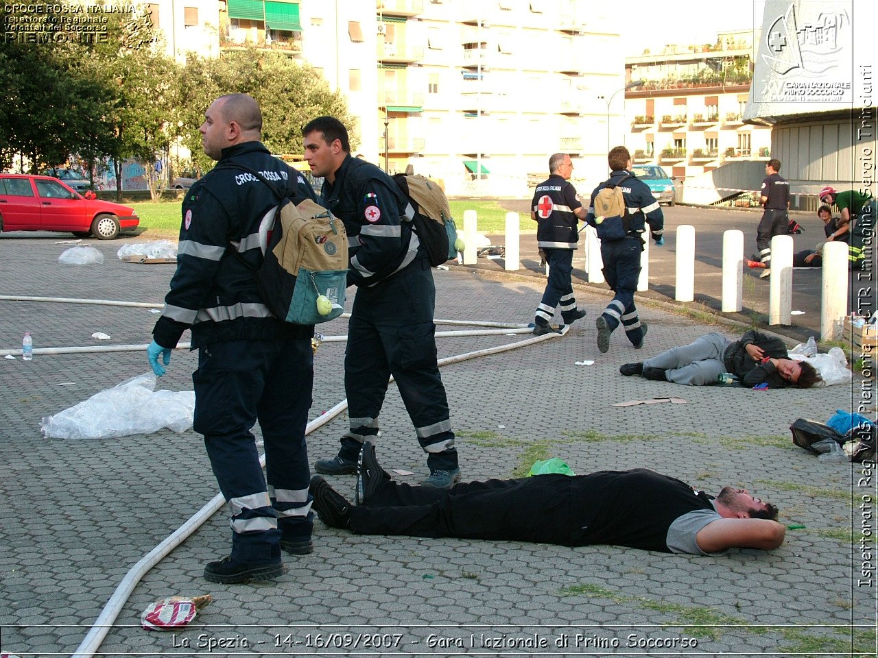 La Spezia - 14-16/09/2007 - Gara Nazionale di Primo Soccorso  - Croce Rossa Italiana - Ispettorato Regionale Volontari del Soccorso Piemonte