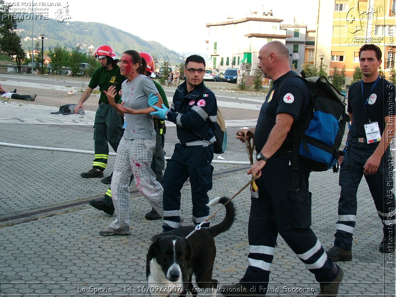 La Spezia - 14-16/09/2007 - Gara Nazionale di Primo Soccorso  - Croce Rossa Italiana - Ispettorato Regionale Volontari del Soccorso Piemonte