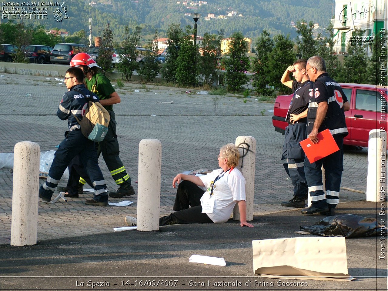 La Spezia - 14-16/09/2007 - Gara Nazionale di Primo Soccorso  - Croce Rossa Italiana - Ispettorato Regionale Volontari del Soccorso Piemonte