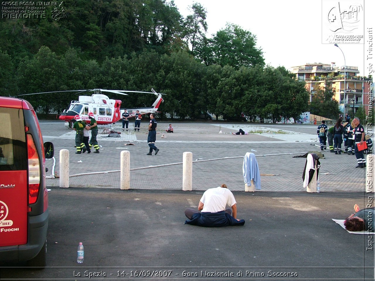 La Spezia - 14-16/09/2007 - Gara Nazionale di Primo Soccorso  - Croce Rossa Italiana - Ispettorato Regionale Volontari del Soccorso Piemonte