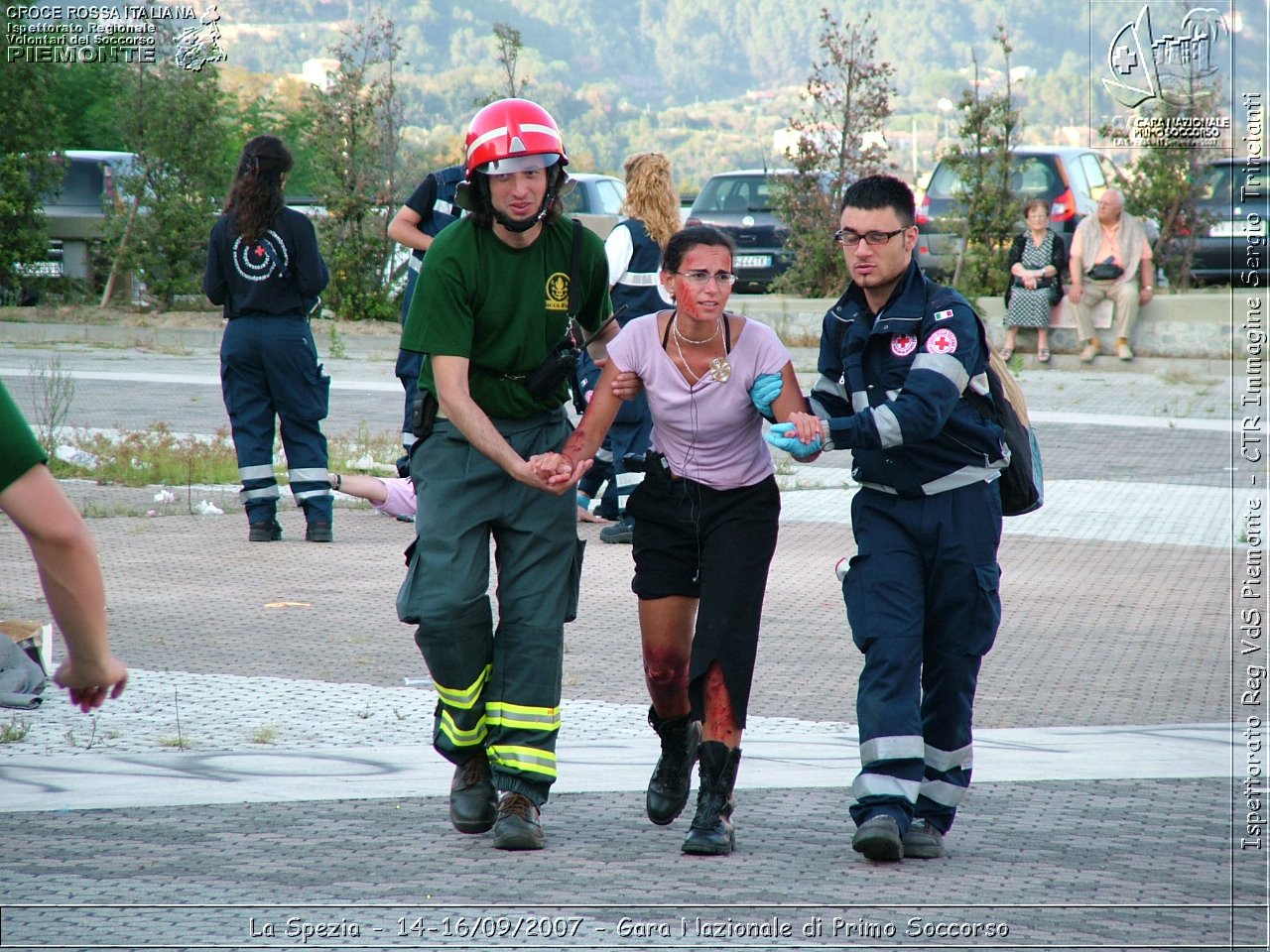 La Spezia - 14-16/09/2007 - Gara Nazionale di Primo Soccorso  - Croce Rossa Italiana - Ispettorato Regionale Volontari del Soccorso Piemonte