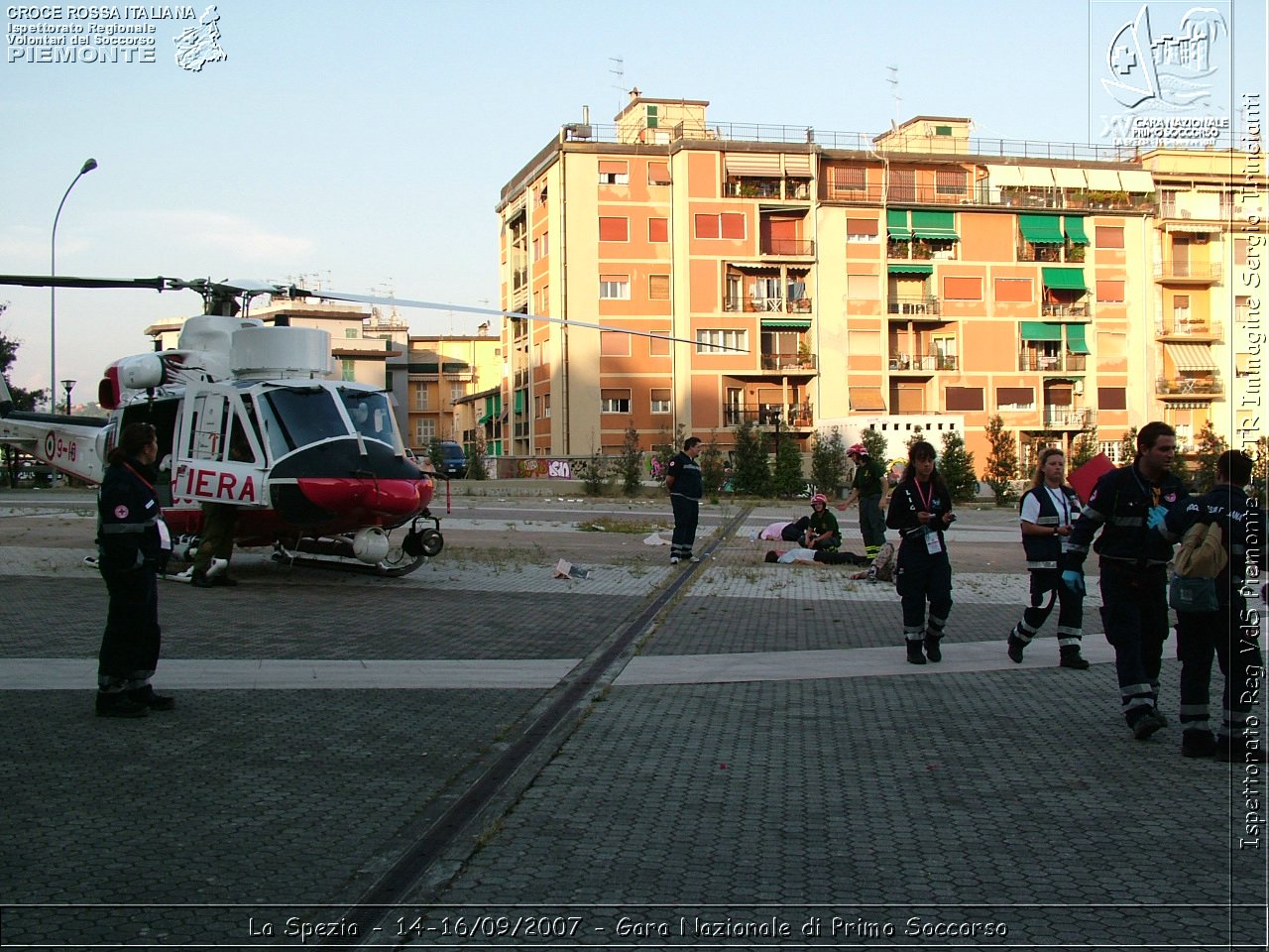 La Spezia - 14-16/09/2007 - Gara Nazionale di Primo Soccorso  - Croce Rossa Italiana - Ispettorato Regionale Volontari del Soccorso Piemonte