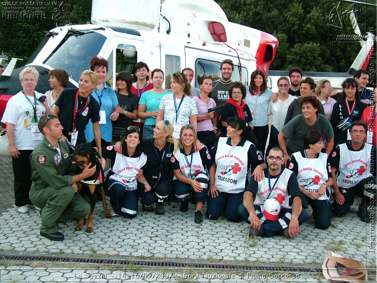 La Spezia - 14-16/09/2007 - Gara Nazionale di Primo Soccorso  - Croce Rossa Italiana - Ispettorato Regionale Volontari del Soccorso Piemonte