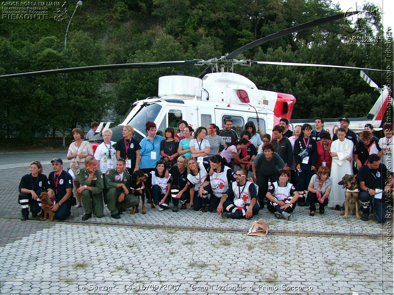 La Spezia - 14-16/09/2007 - Gara Nazionale di Primo Soccorso  - Croce Rossa Italiana - Ispettorato Regionale Volontari del Soccorso Piemonte