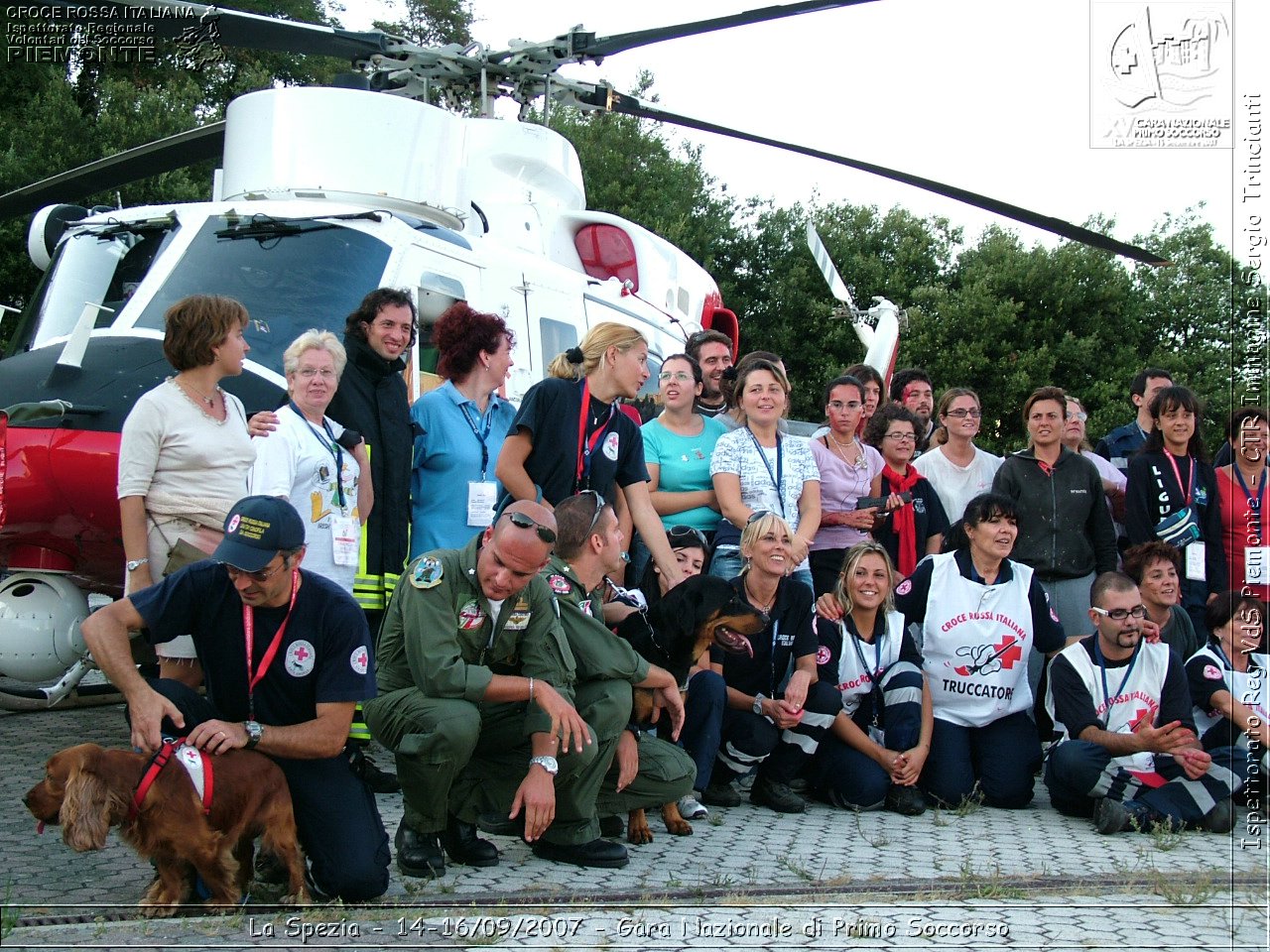 La Spezia - 14-16/09/2007 - Gara Nazionale di Primo Soccorso  - Croce Rossa Italiana - Ispettorato Regionale Volontari del Soccorso Piemonte