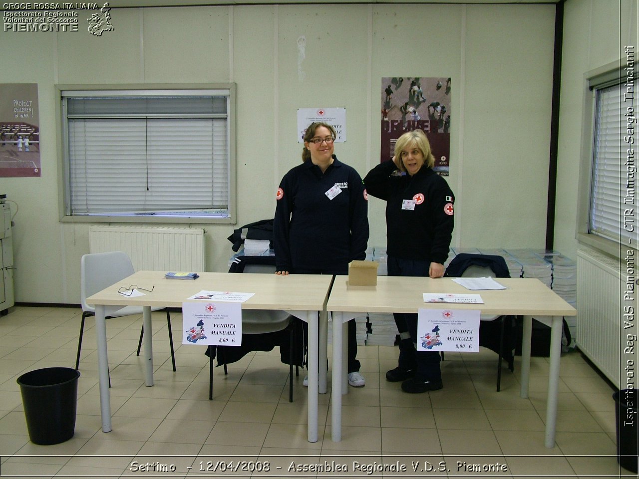 Settimo Torinese - 12/04/2008 - Assemblea Regionale 2008 Volontari Del Soccorso del Piemonte  - Croce Rossa Italiana - Ispettorato Regionale Volontari del Soccorso Piemonte