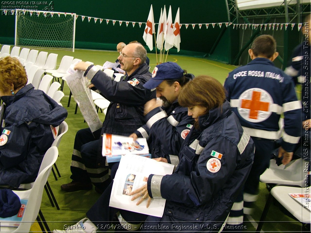 Settimo Torinese - 12/04/2008 - Assemblea Regionale 2008 Volontari Del Soccorso del Piemonte  - Croce Rossa Italiana - Ispettorato Regionale Volontari del Soccorso Piemonte