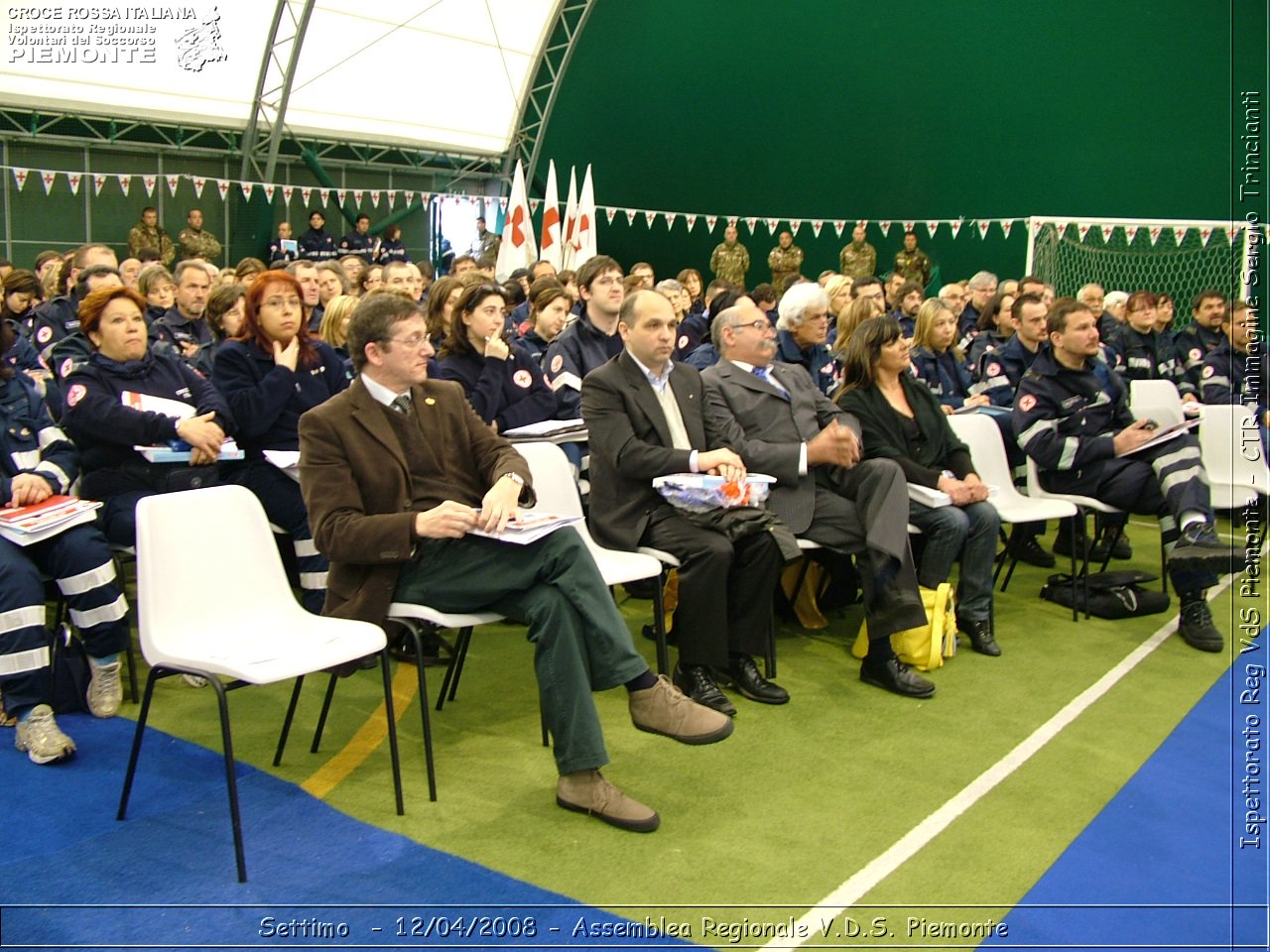 Settimo Torinese - 12/04/2008 - Assemblea Regionale 2008 Volontari Del Soccorso del Piemonte  - Croce Rossa Italiana - Ispettorato Regionale Volontari del Soccorso Piemonte