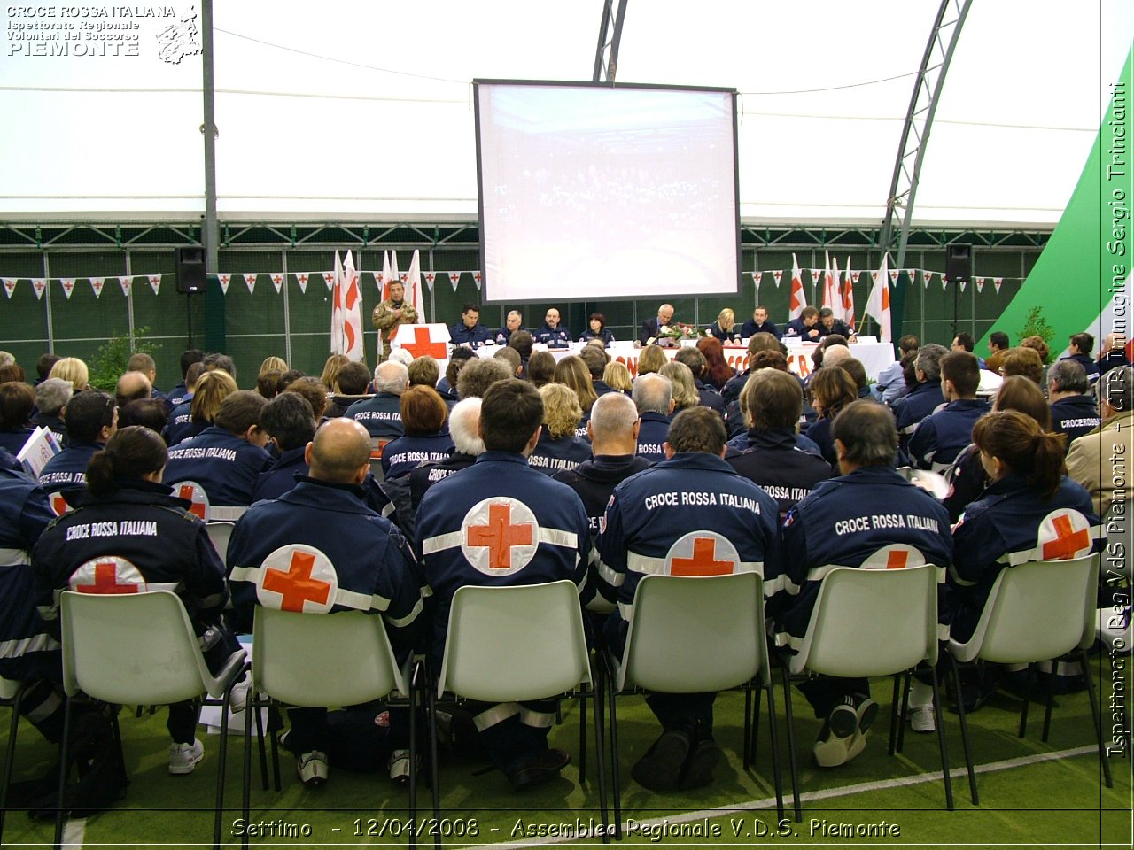 Settimo Torinese - 12/04/2008 - Assemblea Regionale 2008 Volontari Del Soccorso del Piemonte  - Croce Rossa Italiana - Ispettorato Regionale Volontari del Soccorso Piemonte