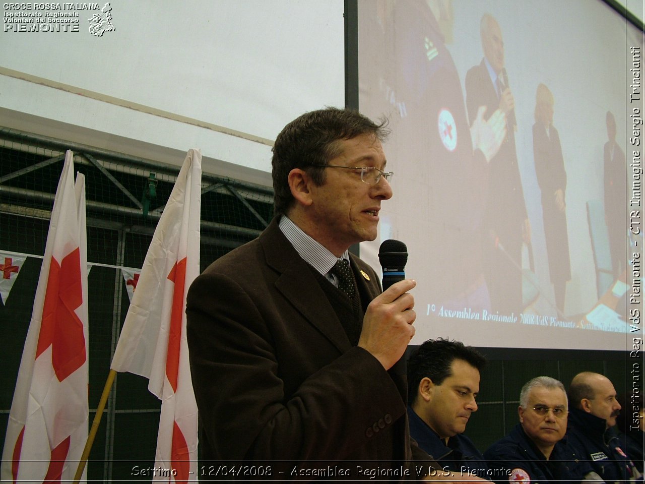 Settimo Torinese - 12/04/2008 - Assemblea Regionale 2008 Volontari Del Soccorso del Piemonte  - Croce Rossa Italiana - Ispettorato Regionale Volontari del Soccorso Piemonte