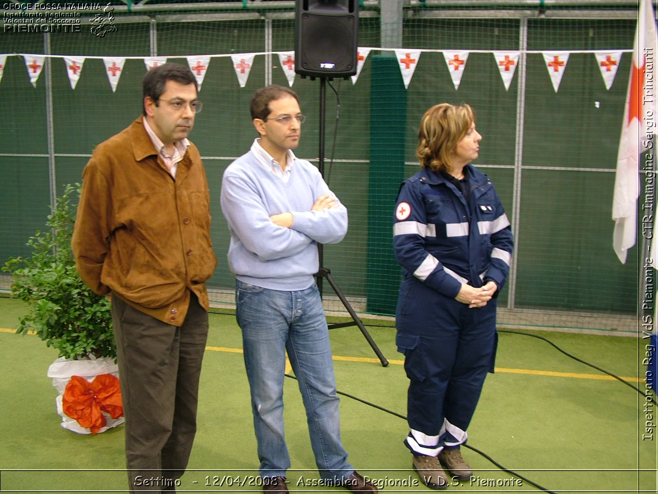 Settimo Torinese - 12/04/2008 - Assemblea Regionale 2008 Volontari Del Soccorso del Piemonte  - Croce Rossa Italiana - Ispettorato Regionale Volontari del Soccorso Piemonte