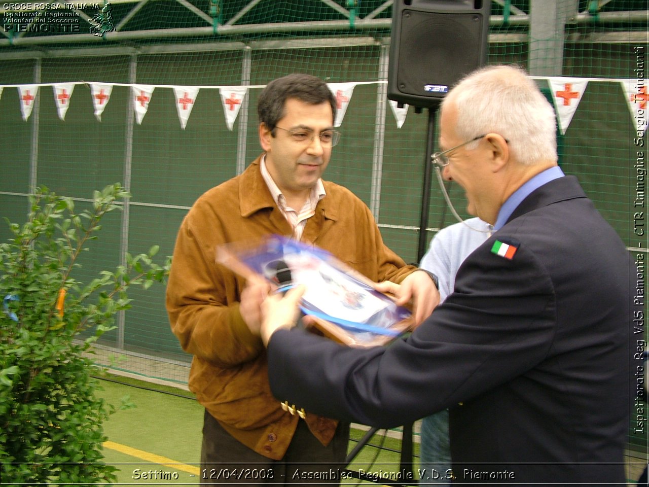 Settimo Torinese - 12/04/2008 - Assemblea Regionale 2008 Volontari Del Soccorso del Piemonte  - Croce Rossa Italiana - Ispettorato Regionale Volontari del Soccorso Piemonte