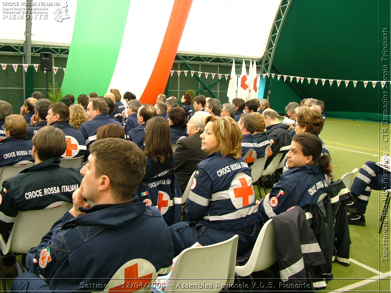 Settimo Torinese - 12/04/2008 - Assemblea Regionale 2008 Volontari Del Soccorso del Piemonte  - Croce Rossa Italiana - Ispettorato Regionale Volontari del Soccorso Piemonte