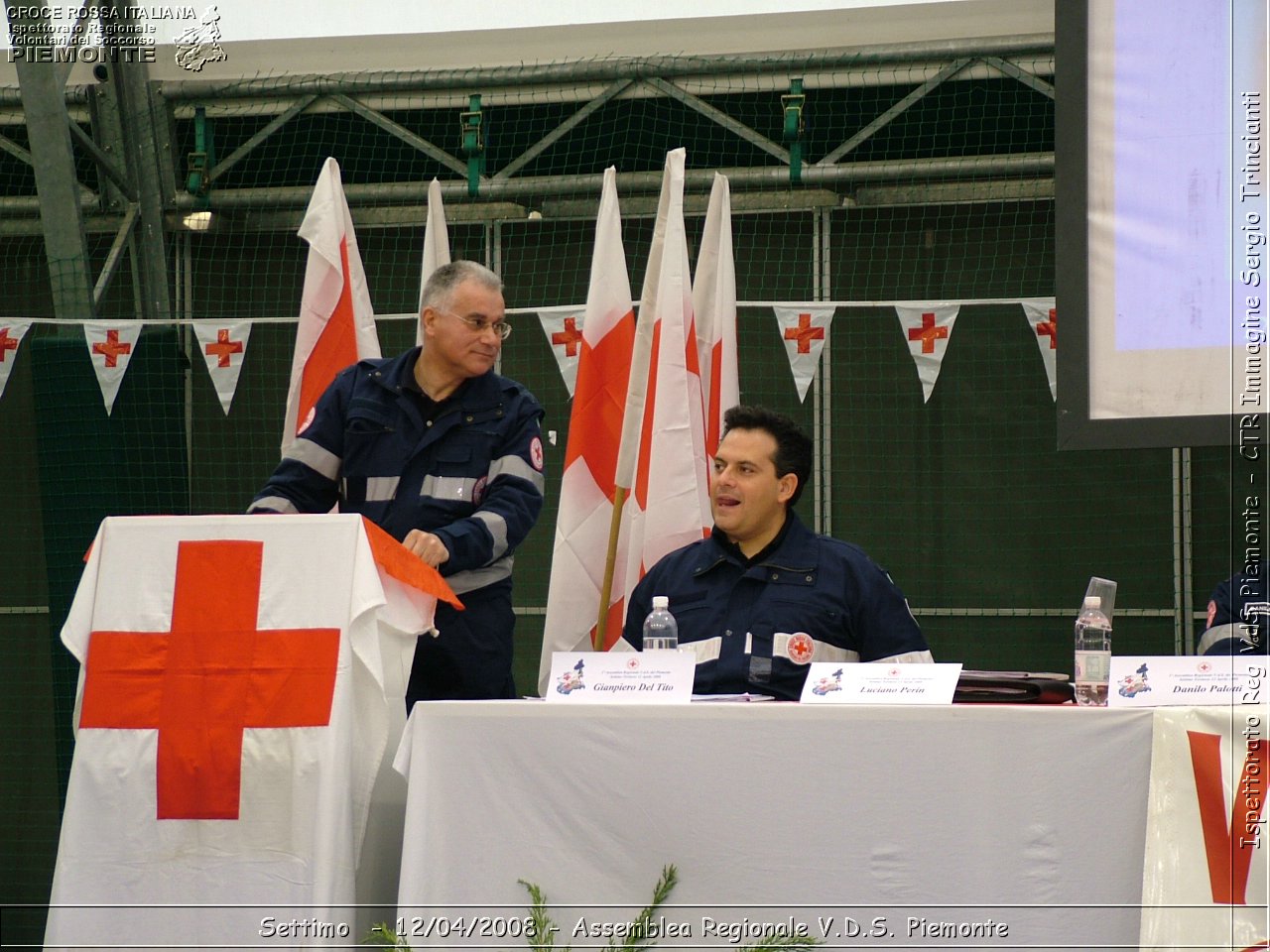 Settimo Torinese - 12/04/2008 - Assemblea Regionale 2008 Volontari Del Soccorso del Piemonte  - Croce Rossa Italiana - Ispettorato Regionale Volontari del Soccorso Piemonte