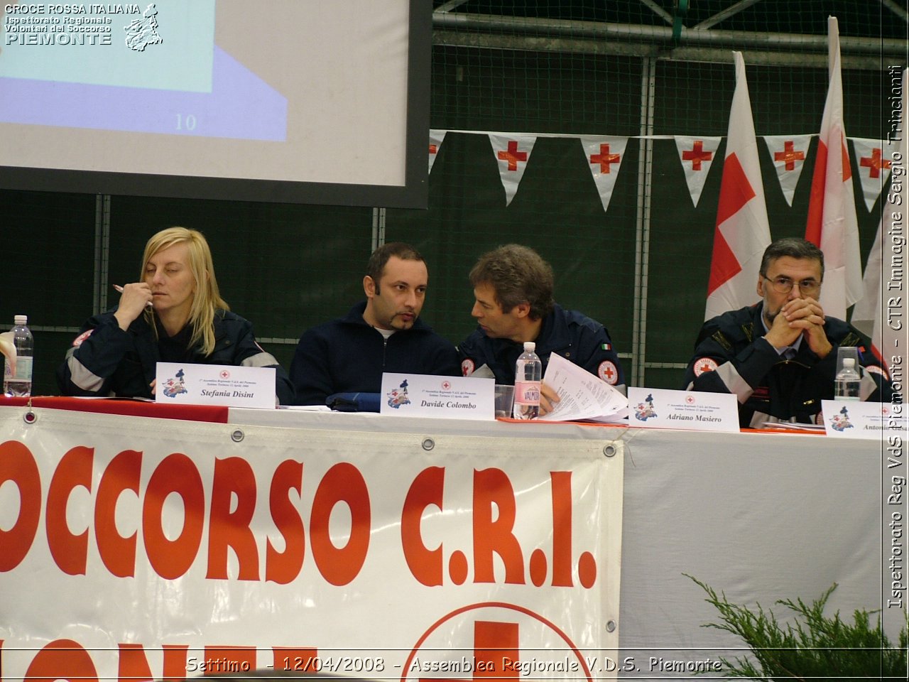 Settimo Torinese - 12/04/2008 - Assemblea Regionale 2008 Volontari Del Soccorso del Piemonte  - Croce Rossa Italiana - Ispettorato Regionale Volontari del Soccorso Piemonte