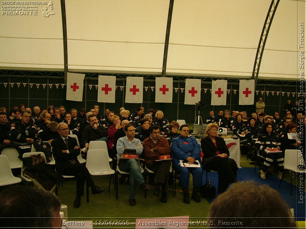 Settimo Torinese - 12/04/2008 - Assemblea Regionale 2008 Volontari Del Soccorso del Piemonte  - Croce Rossa Italiana - Ispettorato Regionale Volontari del Soccorso Piemonte