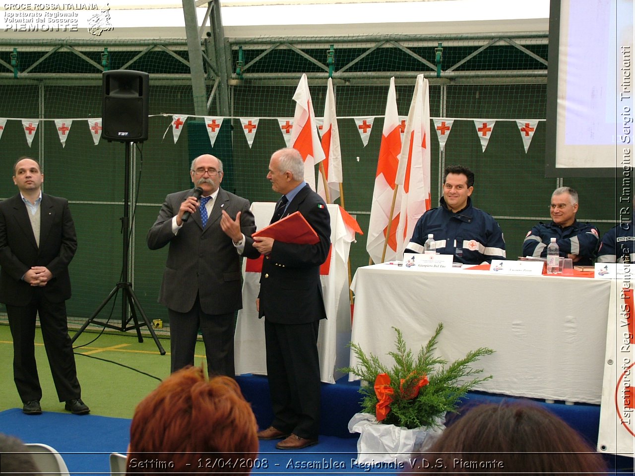 Settimo Torinese - 12/04/2008 - Assemblea Regionale 2008 Volontari Del Soccorso del Piemonte  - Croce Rossa Italiana - Ispettorato Regionale Volontari del Soccorso Piemonte