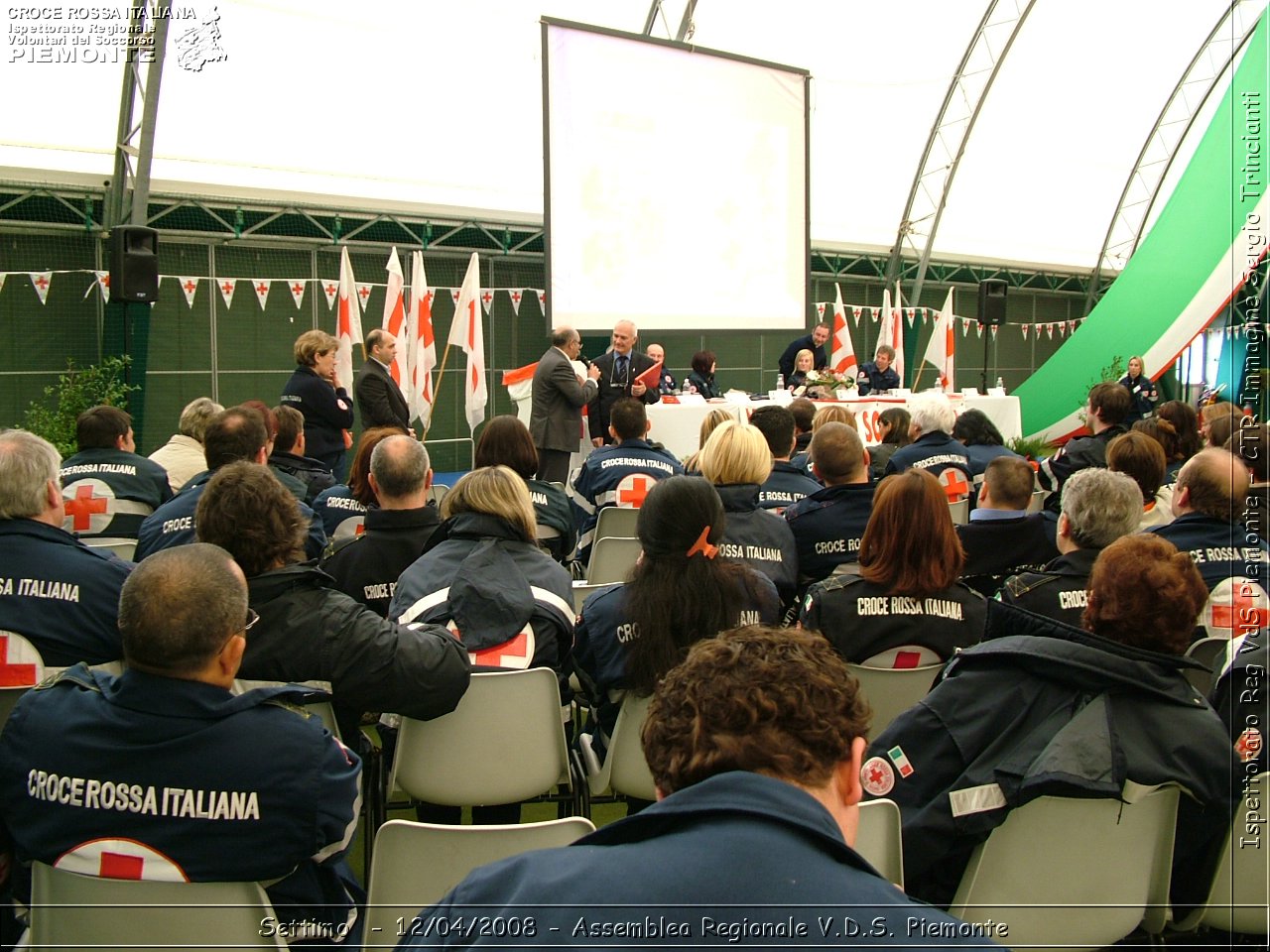 Settimo Torinese - 12/04/2008 - Assemblea Regionale 2008 Volontari Del Soccorso del Piemonte  - Croce Rossa Italiana - Ispettorato Regionale Volontari del Soccorso Piemonte