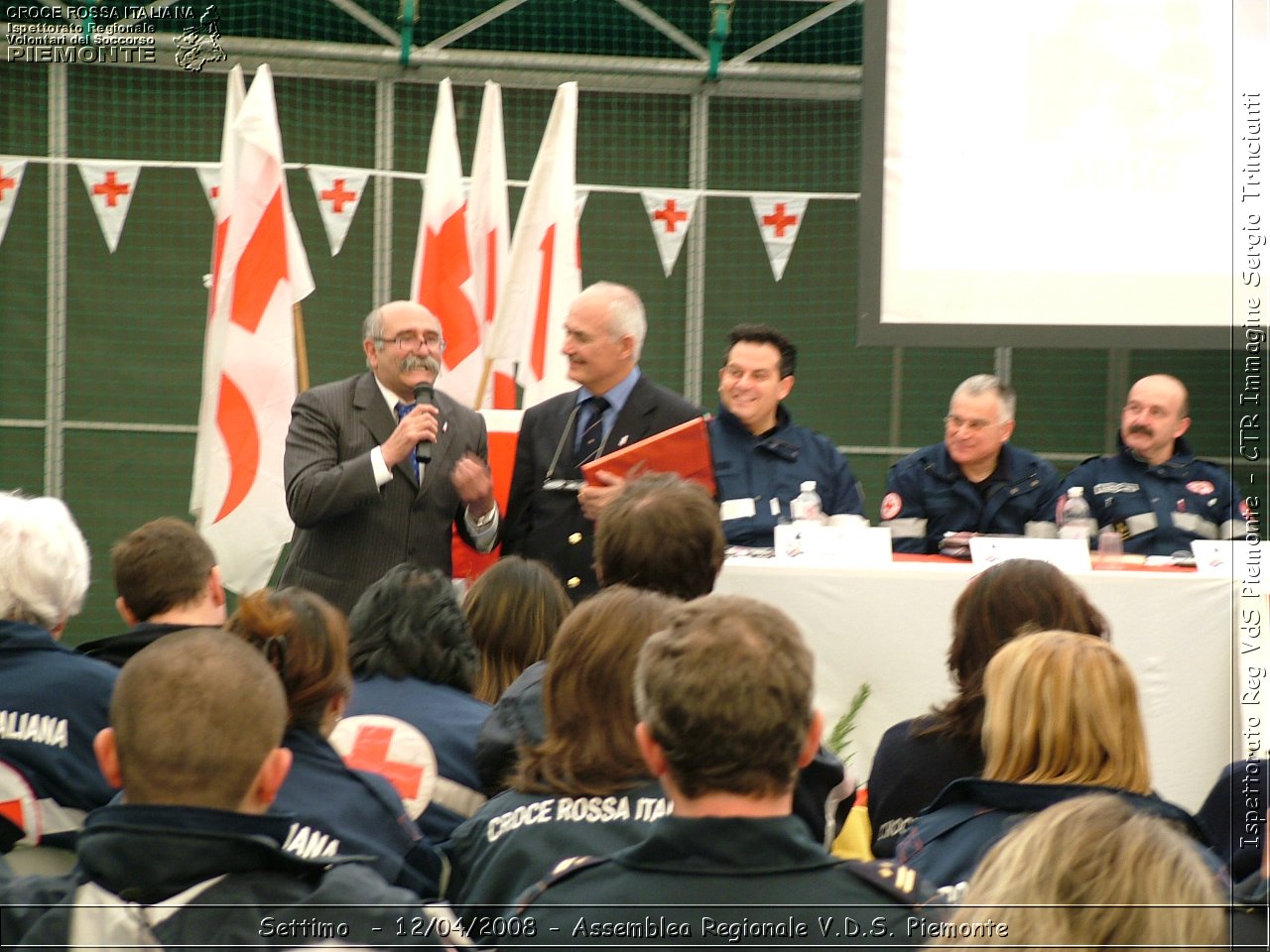 Settimo Torinese - 12/04/2008 - Assemblea Regionale 2008 Volontari Del Soccorso del Piemonte  - Croce Rossa Italiana - Ispettorato Regionale Volontari del Soccorso Piemonte