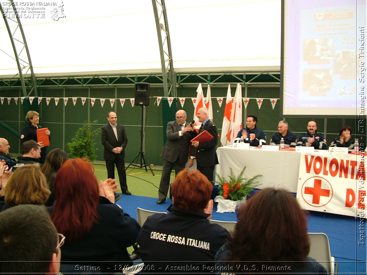 Settimo Torinese - 12/04/2008 - Assemblea Regionale 2008 Volontari Del Soccorso del Piemonte  - Croce Rossa Italiana - Ispettorato Regionale Volontari del Soccorso Piemonte