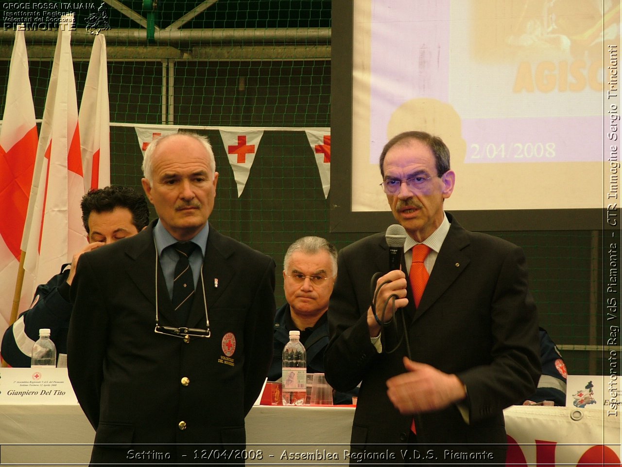 Settimo Torinese - 12/04/2008 - Assemblea Regionale 2008 Volontari Del Soccorso del Piemonte  - Croce Rossa Italiana - Ispettorato Regionale Volontari del Soccorso Piemonte