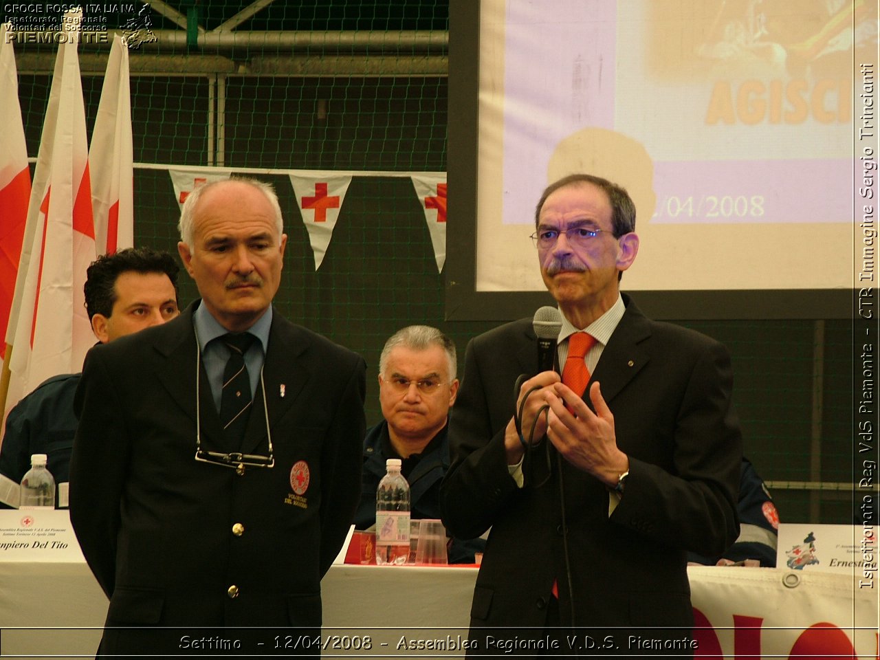 Settimo Torinese - 12/04/2008 - Assemblea Regionale 2008 Volontari Del Soccorso del Piemonte  - Croce Rossa Italiana - Ispettorato Regionale Volontari del Soccorso Piemonte