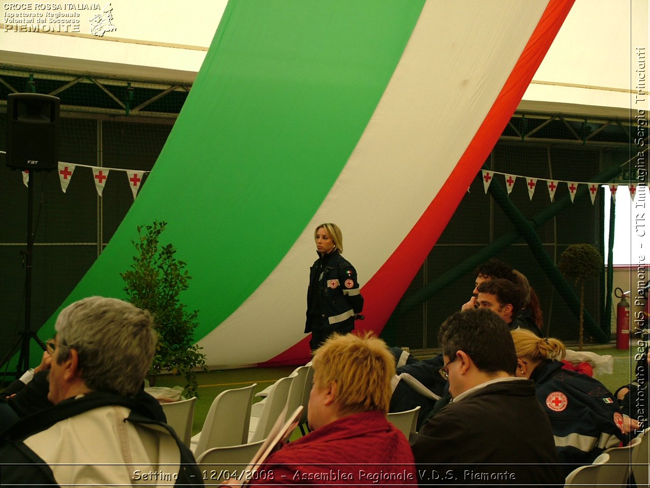 Settimo Torinese - 12/04/2008 - Assemblea Regionale 2008 Volontari Del Soccorso del Piemonte  - Croce Rossa Italiana - Ispettorato Regionale Volontari del Soccorso Piemonte