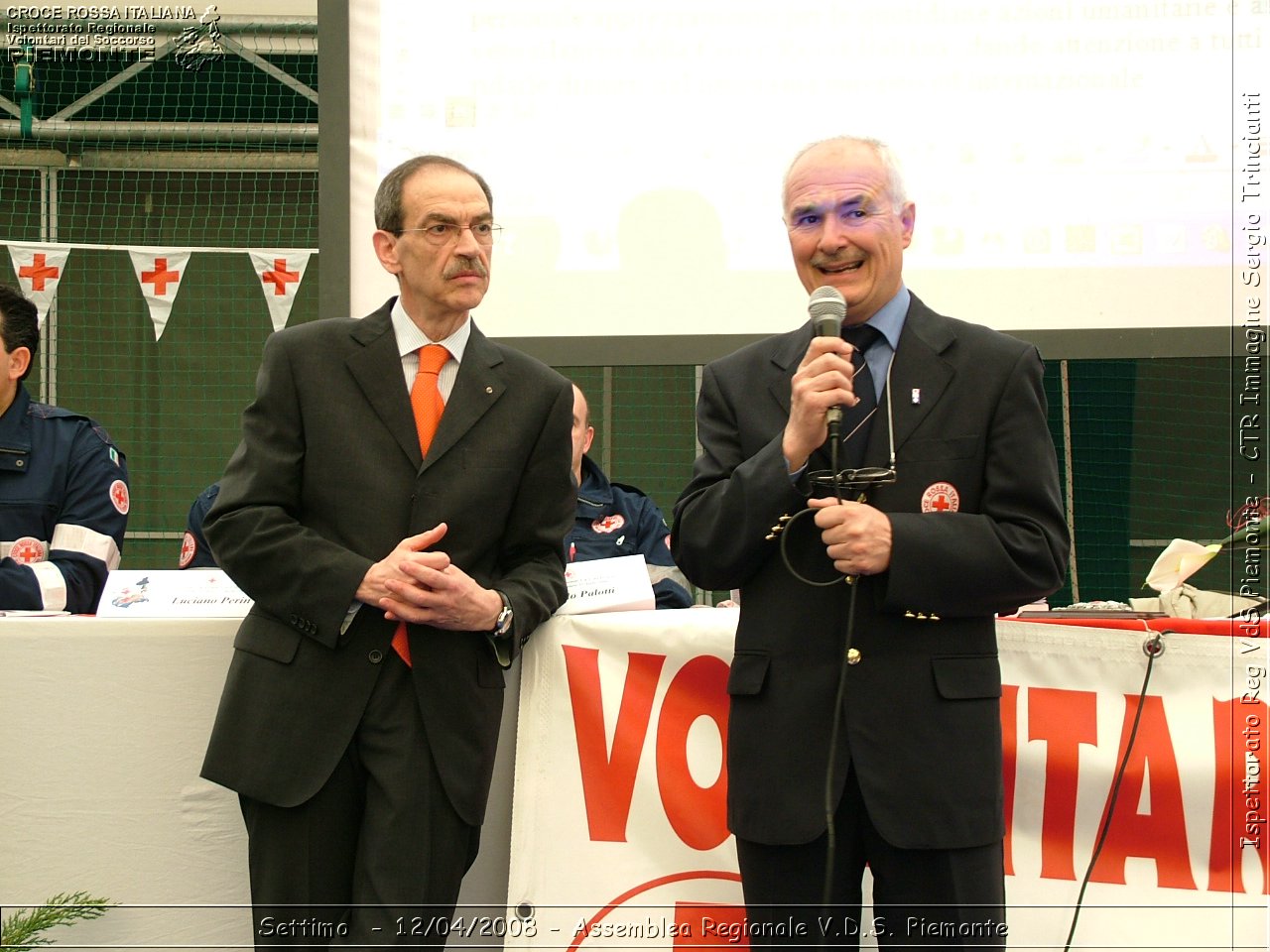 Settimo Torinese - 12/04/2008 - Assemblea Regionale 2008 Volontari Del Soccorso del Piemonte  - Croce Rossa Italiana - Ispettorato Regionale Volontari del Soccorso Piemonte