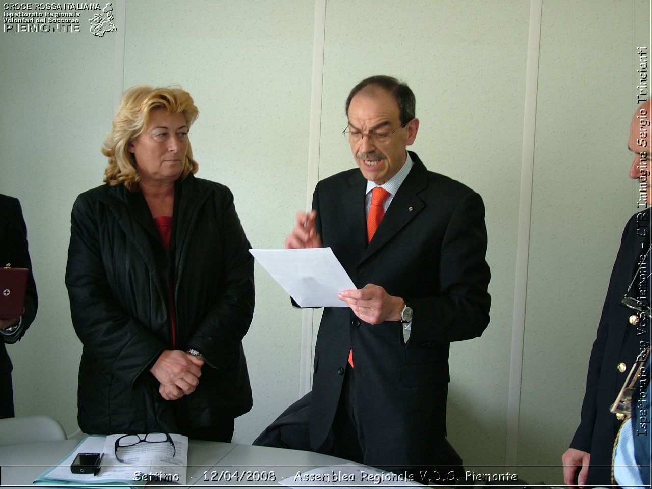 Settimo Torinese - 12/04/2008 - Assemblea Regionale 2008 Volontari Del Soccorso del Piemonte  - Croce Rossa Italiana - Ispettorato Regionale Volontari del Soccorso Piemonte