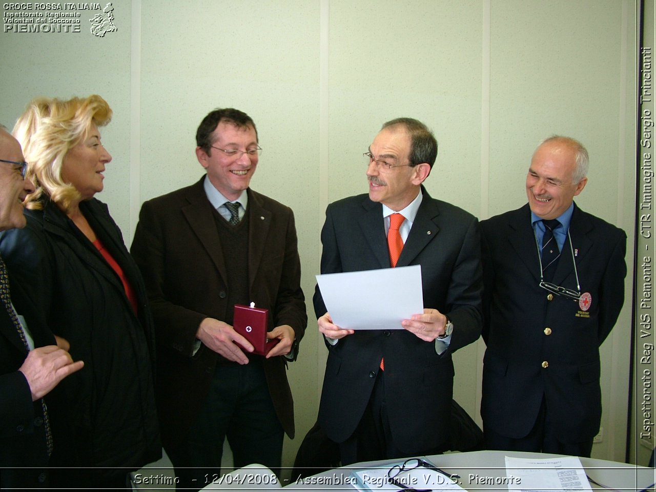 Settimo Torinese - 12/04/2008 - Assemblea Regionale 2008 Volontari Del Soccorso del Piemonte  - Croce Rossa Italiana - Ispettorato Regionale Volontari del Soccorso Piemonte