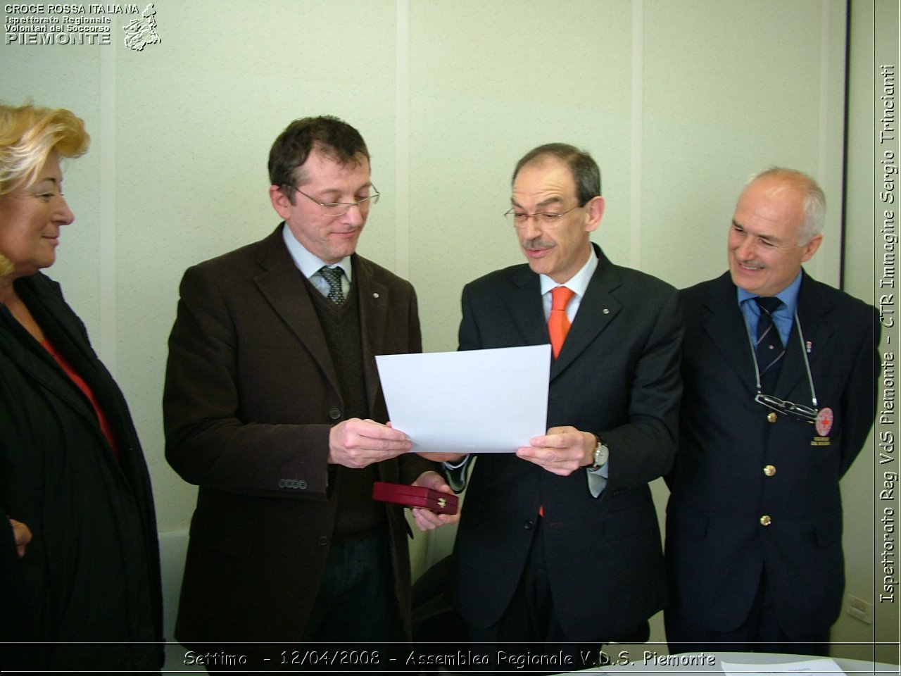 Settimo Torinese - 12/04/2008 - Assemblea Regionale 2008 Volontari Del Soccorso del Piemonte  - Croce Rossa Italiana - Ispettorato Regionale Volontari del Soccorso Piemonte