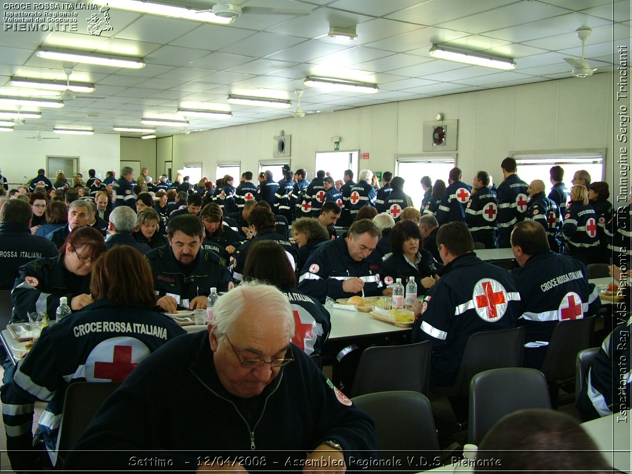 Settimo Torinese - 12/04/2008 - Assemblea Regionale 2008 Volontari Del Soccorso del Piemonte  - Croce Rossa Italiana - Ispettorato Regionale Volontari del Soccorso Piemonte