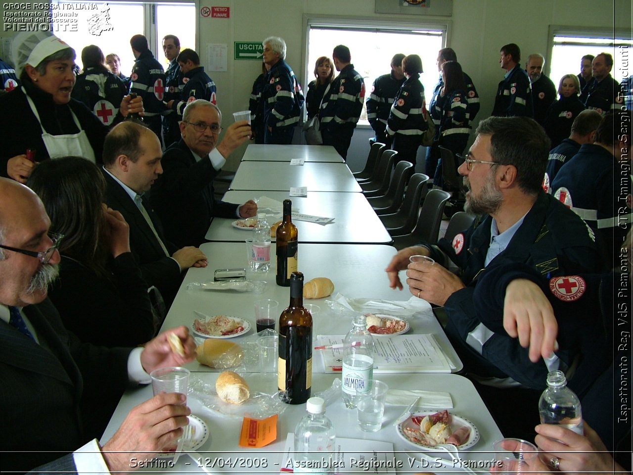 Settimo Torinese - 12/04/2008 - Assemblea Regionale 2008 Volontari Del Soccorso del Piemonte  - Croce Rossa Italiana - Ispettorato Regionale Volontari del Soccorso Piemonte