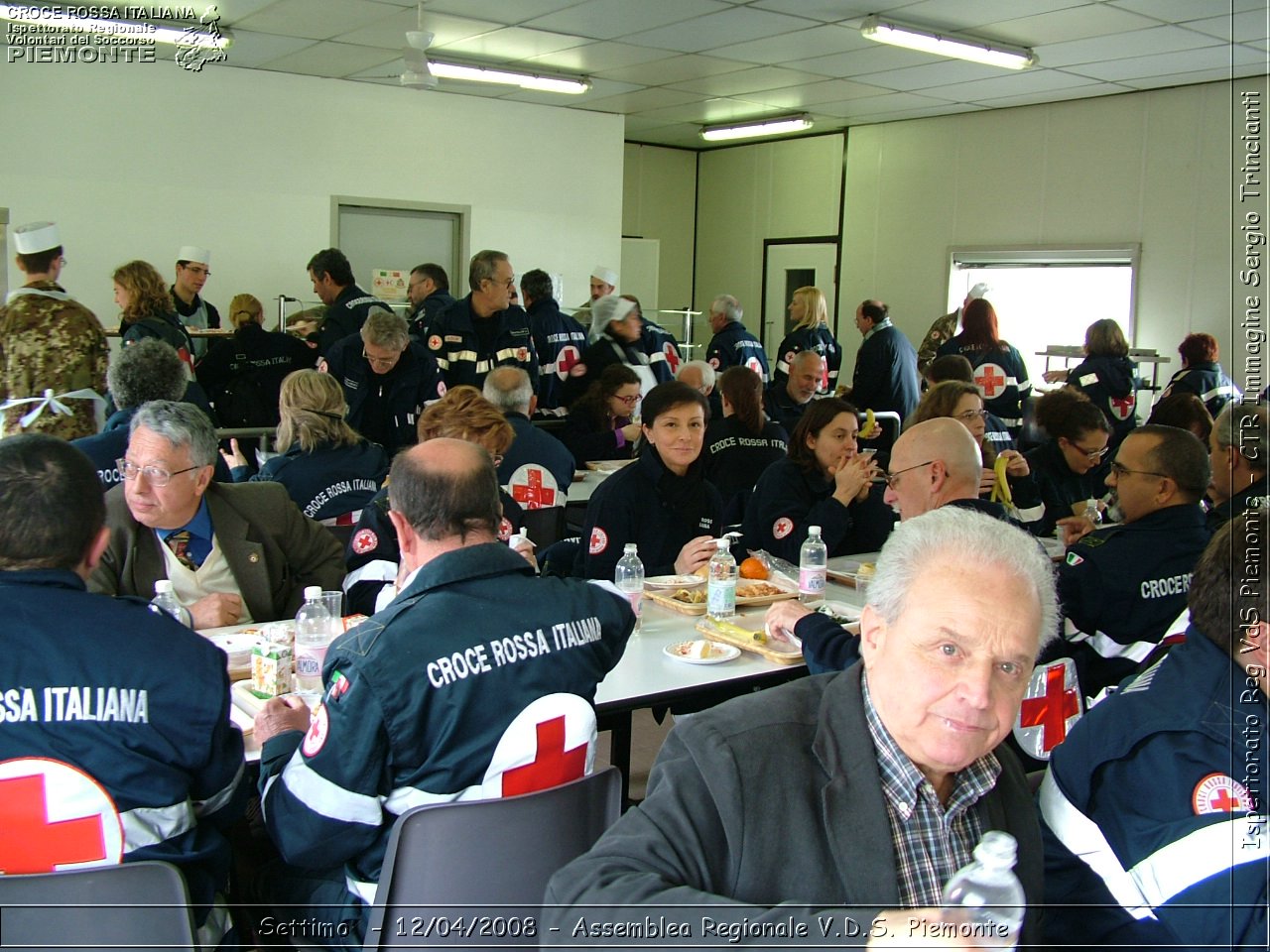 Settimo Torinese - 12/04/2008 - Assemblea Regionale 2008 Volontari Del Soccorso del Piemonte  - Croce Rossa Italiana - Ispettorato Regionale Volontari del Soccorso Piemonte