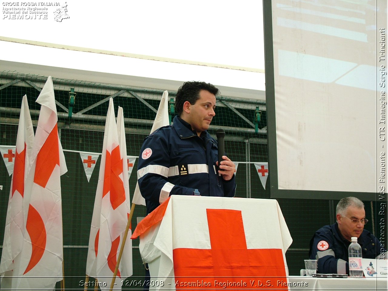 Settimo Torinese - 12/04/2008 - Assemblea Regionale 2008 Volontari Del Soccorso del Piemonte  - Croce Rossa Italiana - Ispettorato Regionale Volontari del Soccorso Piemonte