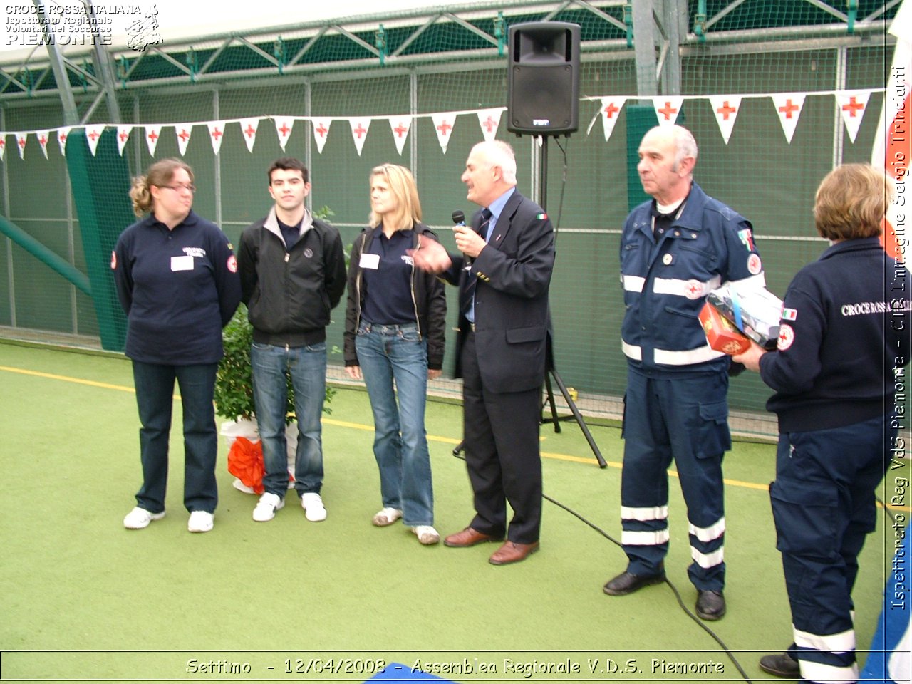 Settimo Torinese - 12/04/2008 - Assemblea Regionale 2008 Volontari Del Soccorso del Piemonte  - Croce Rossa Italiana - Ispettorato Regionale Volontari del Soccorso Piemonte