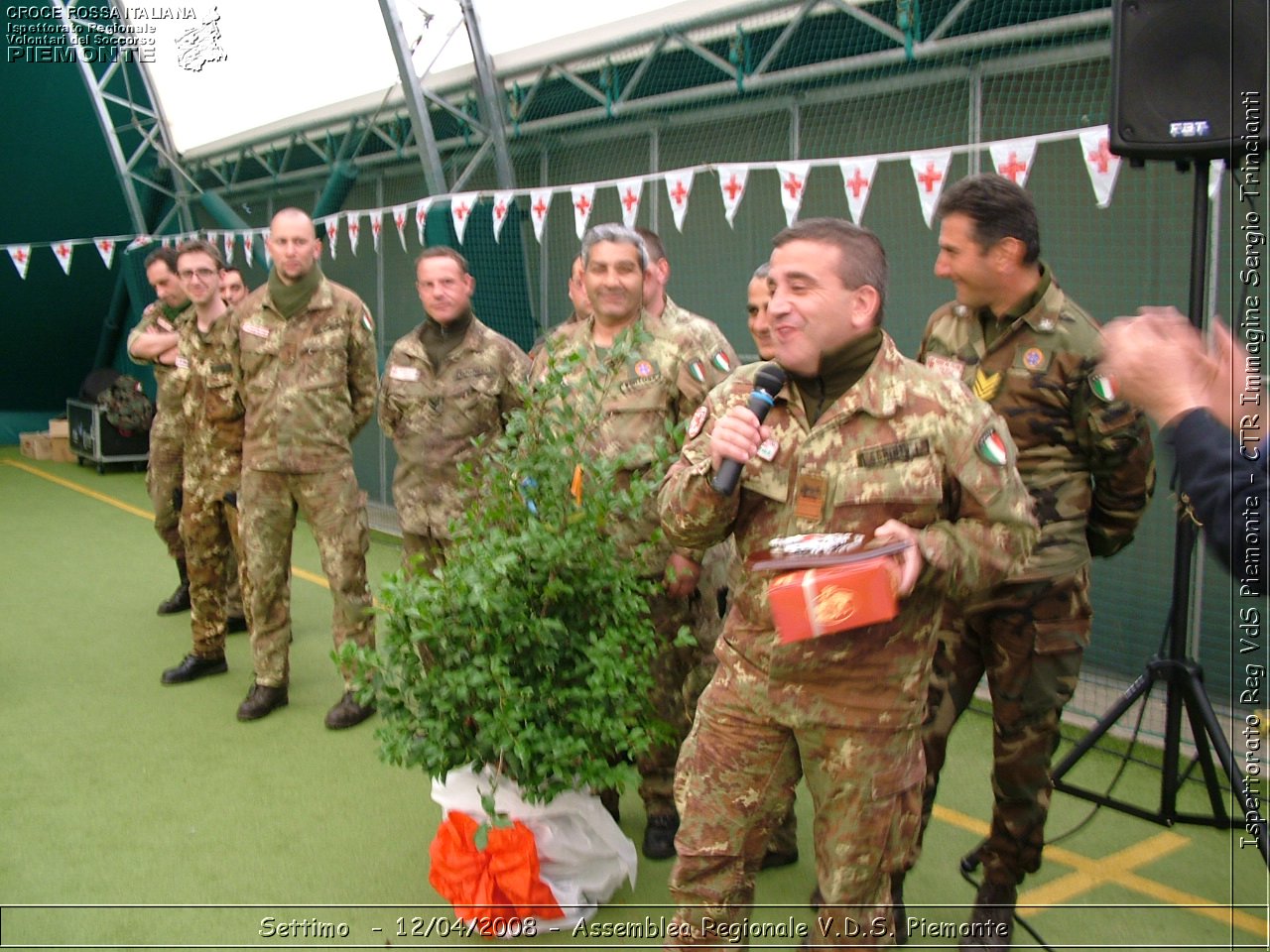 Settimo Torinese - 12/04/2008 - Assemblea Regionale 2008 Volontari Del Soccorso del Piemonte  - Croce Rossa Italiana - Ispettorato Regionale Volontari del Soccorso Piemonte