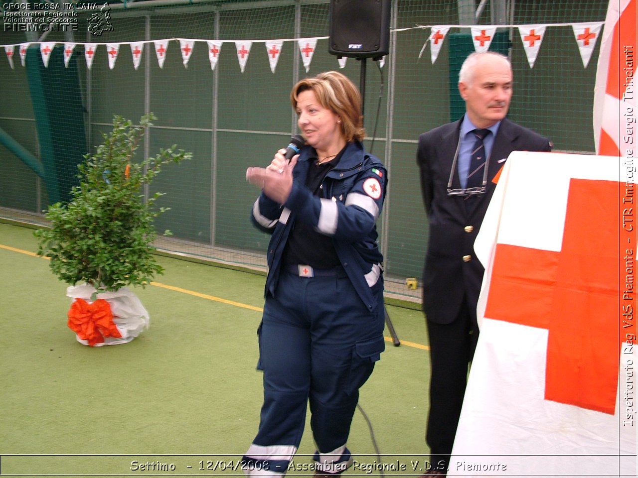 Settimo Torinese - 12/04/2008 - Assemblea Regionale 2008 Volontari Del Soccorso del Piemonte  - Croce Rossa Italiana - Ispettorato Regionale Volontari del Soccorso Piemonte