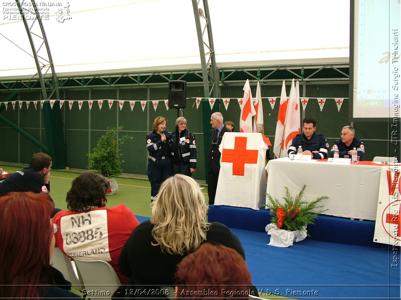 Settimo Torinese - 12/04/2008 - Assemblea Regionale 2008 Volontari Del Soccorso del Piemonte  - Croce Rossa Italiana - Ispettorato Regionale Volontari del Soccorso Piemonte