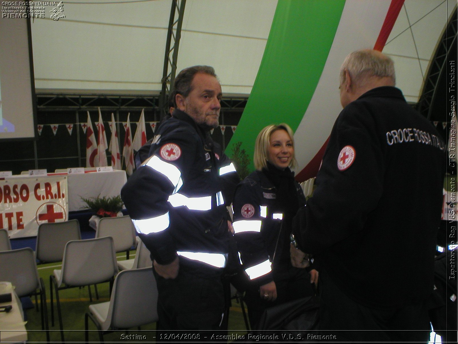 Settimo Torinese - 12/04/2008 - Assemblea Regionale 2008 Volontari Del Soccorso del Piemonte  - Croce Rossa Italiana - Ispettorato Regionale Volontari del Soccorso Piemonte