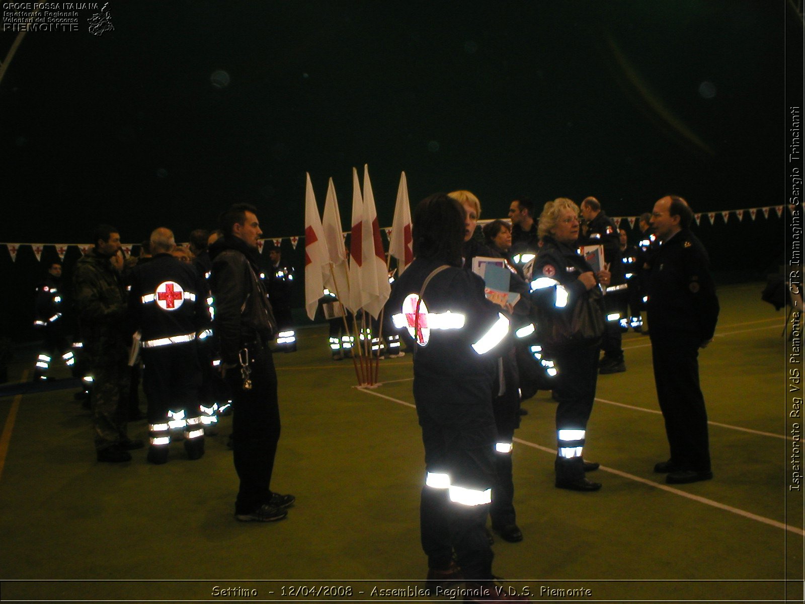 Settimo Torinese - 12/04/2008 - Assemblea Regionale 2008 Volontari Del Soccorso del Piemonte  - Croce Rossa Italiana - Ispettorato Regionale Volontari del Soccorso Piemonte