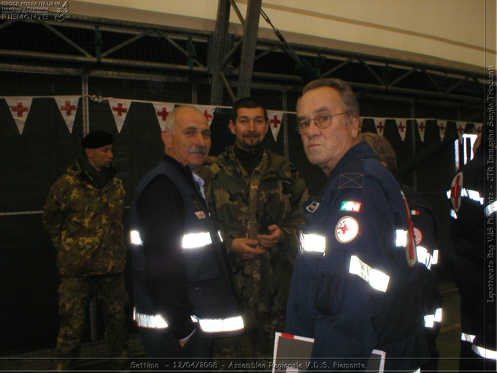 Settimo Torinese - 12/04/2008 - Assemblea Regionale 2008 Volontari Del Soccorso del Piemonte  - Croce Rossa Italiana - Ispettorato Regionale Volontari del Soccorso Piemonte