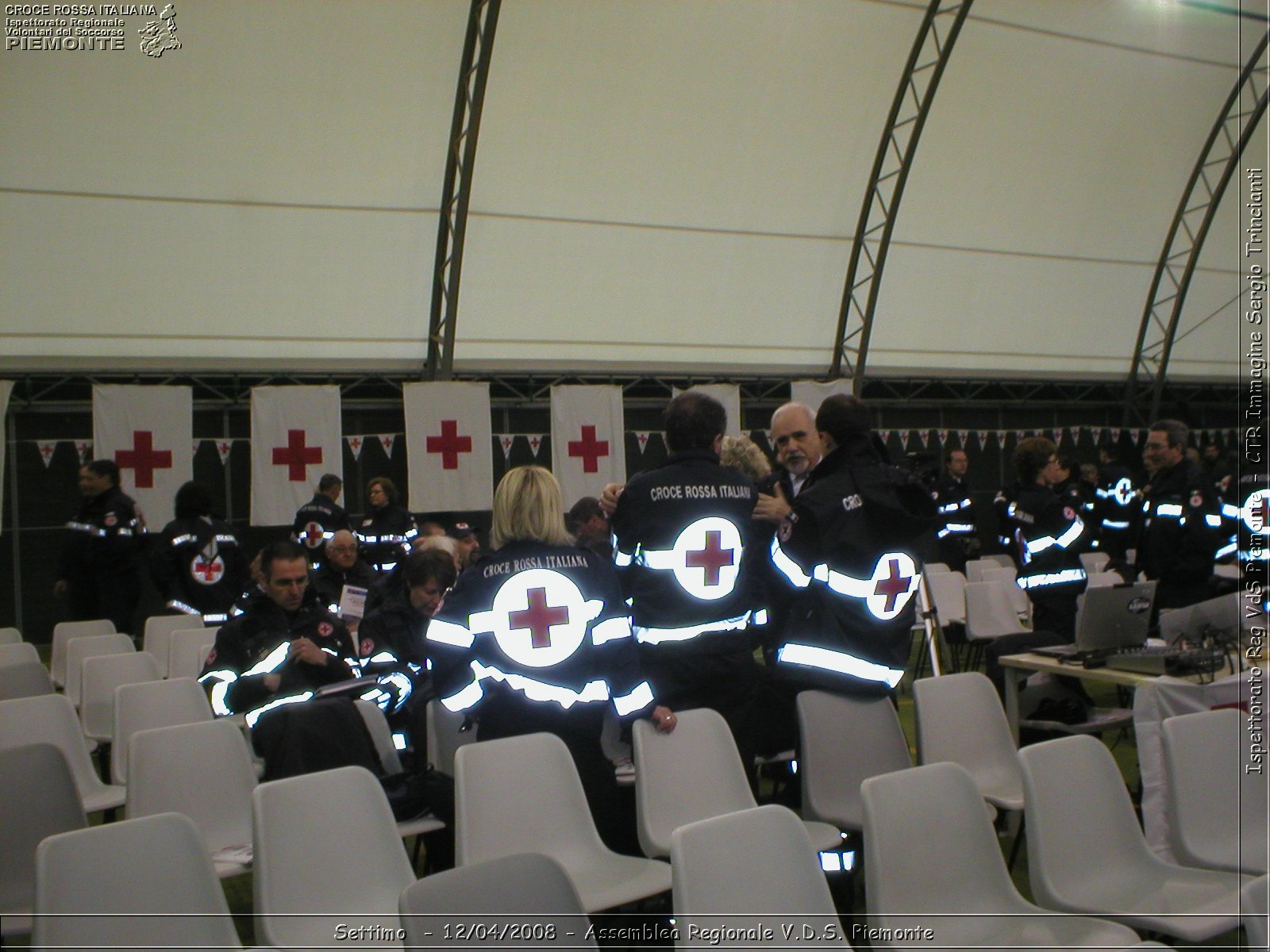 Settimo Torinese - 12/04/2008 - Assemblea Regionale 2008 Volontari Del Soccorso del Piemonte  - Croce Rossa Italiana - Ispettorato Regionale Volontari del Soccorso Piemonte