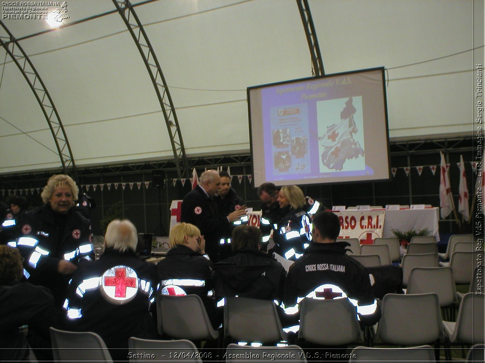 Settimo Torinese - 12/04/2008 - Assemblea Regionale 2008 Volontari Del Soccorso del Piemonte  - Croce Rossa Italiana - Ispettorato Regionale Volontari del Soccorso Piemonte