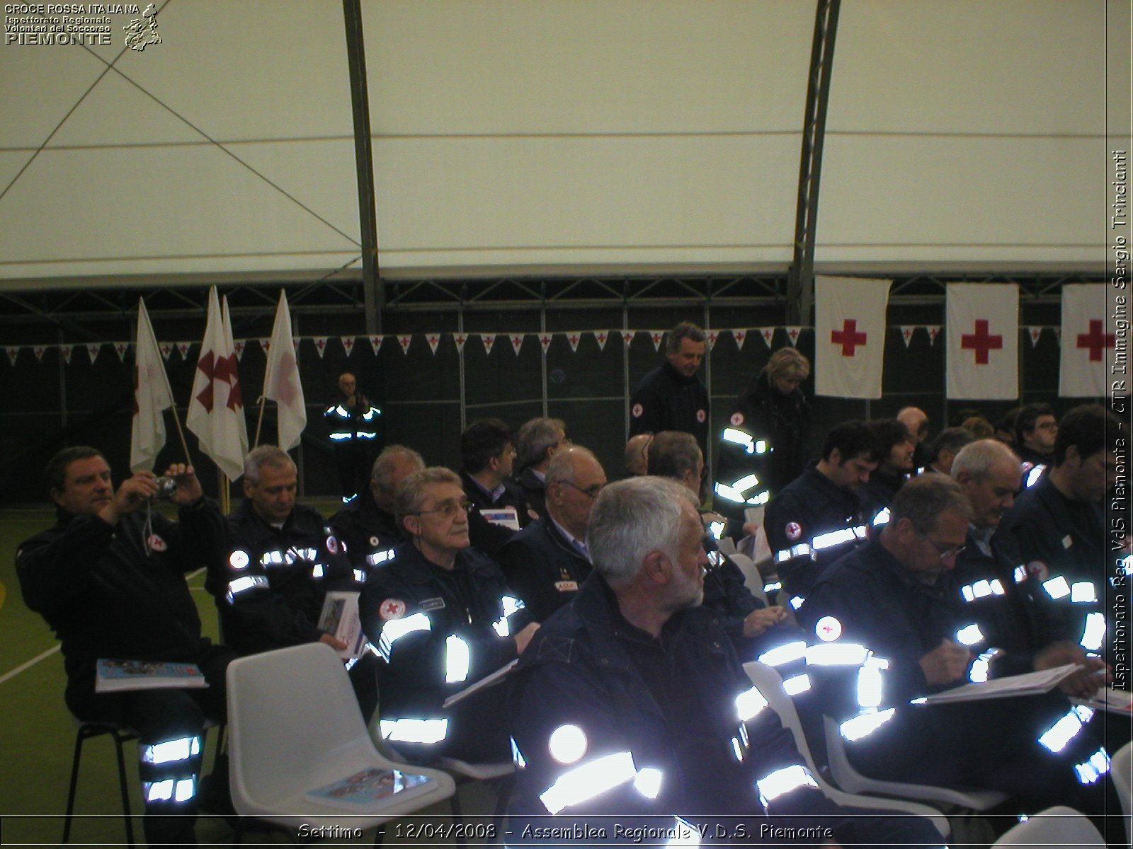 Settimo Torinese - 12/04/2008 - Assemblea Regionale 2008 Volontari Del Soccorso del Piemonte  - Croce Rossa Italiana - Ispettorato Regionale Volontari del Soccorso Piemonte