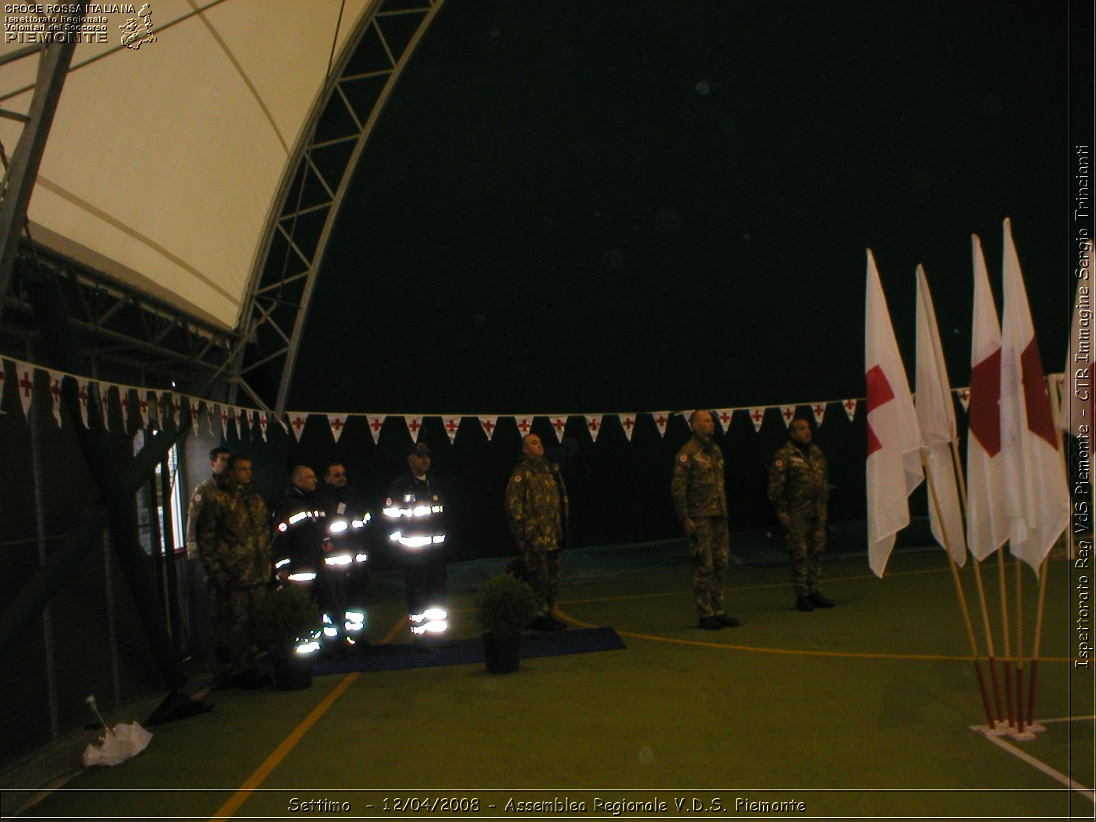 Settimo Torinese - 12/04/2008 - Assemblea Regionale 2008 Volontari Del Soccorso del Piemonte  - Croce Rossa Italiana - Ispettorato Regionale Volontari del Soccorso Piemonte