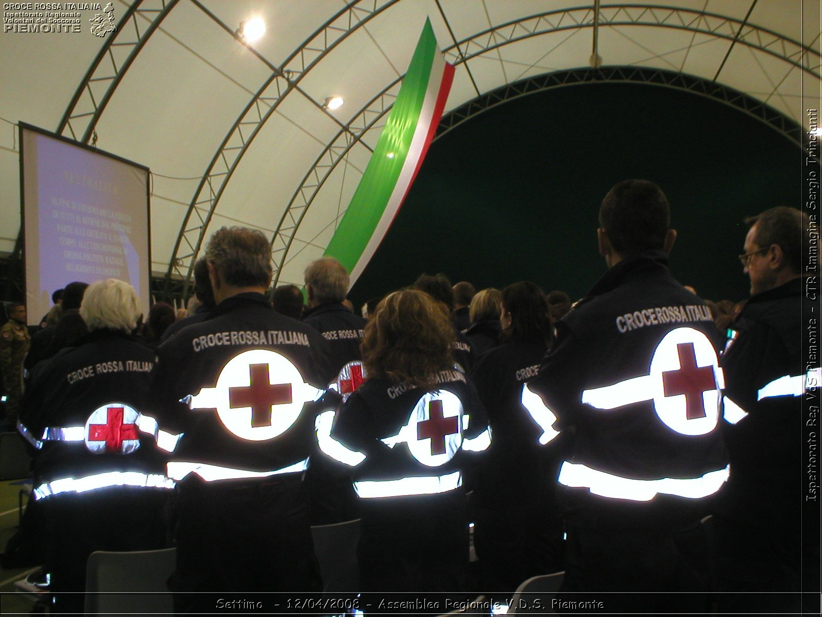 Settimo Torinese - 12/04/2008 - Assemblea Regionale 2008 Volontari Del Soccorso del Piemonte  - Croce Rossa Italiana - Ispettorato Regionale Volontari del Soccorso Piemonte