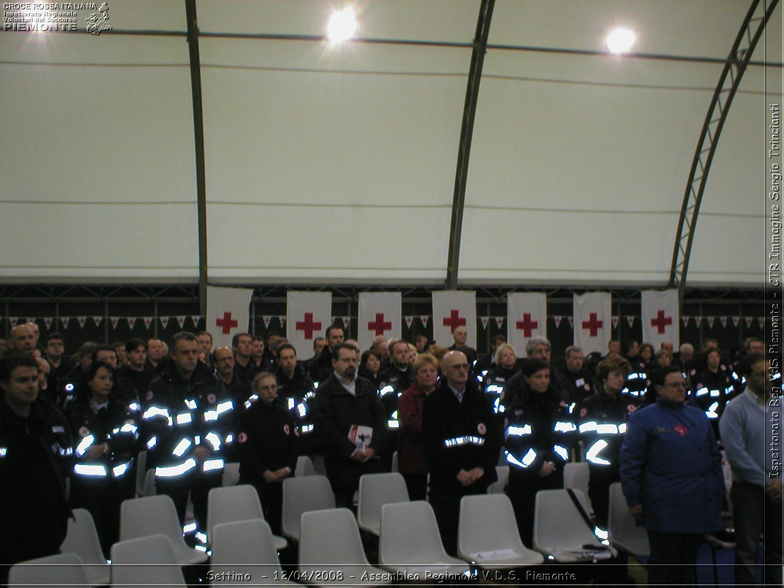 Settimo Torinese - 12/04/2008 - Assemblea Regionale 2008 Volontari Del Soccorso del Piemonte  - Croce Rossa Italiana - Ispettorato Regionale Volontari del Soccorso Piemonte