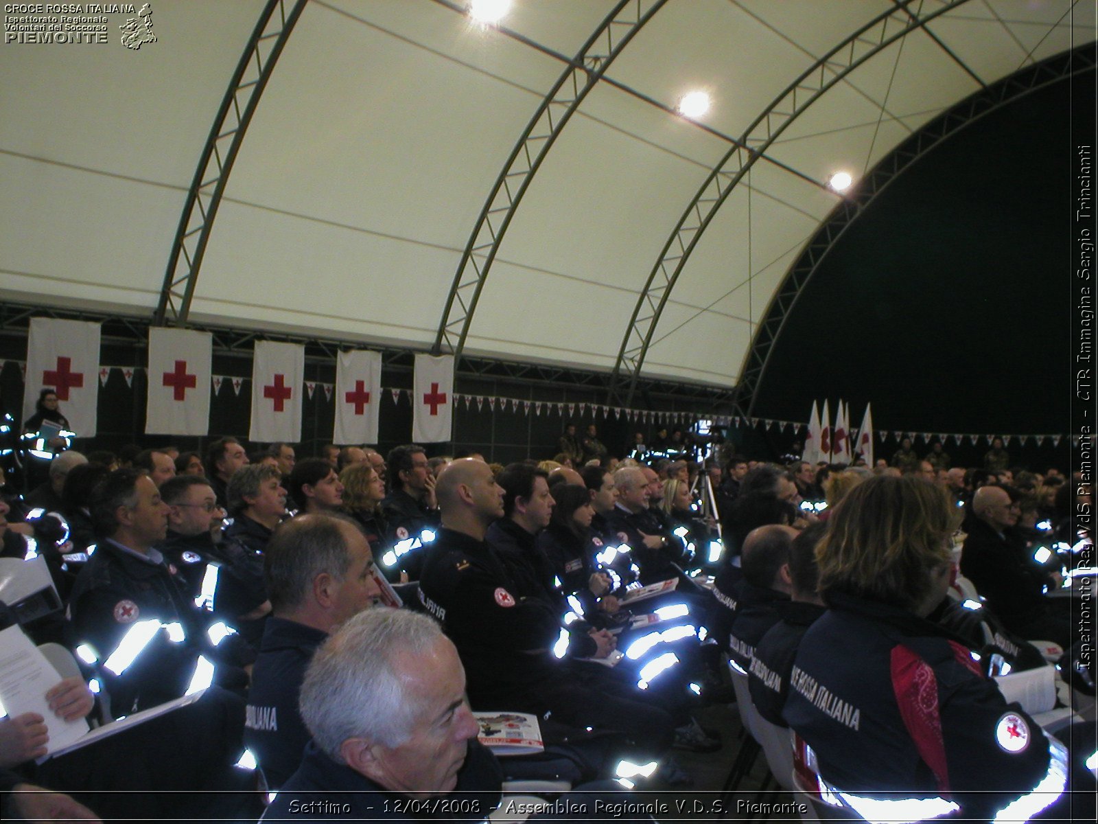 Settimo Torinese - 12/04/2008 - Assemblea Regionale 2008 Volontari Del Soccorso del Piemonte  - Croce Rossa Italiana - Ispettorato Regionale Volontari del Soccorso Piemonte